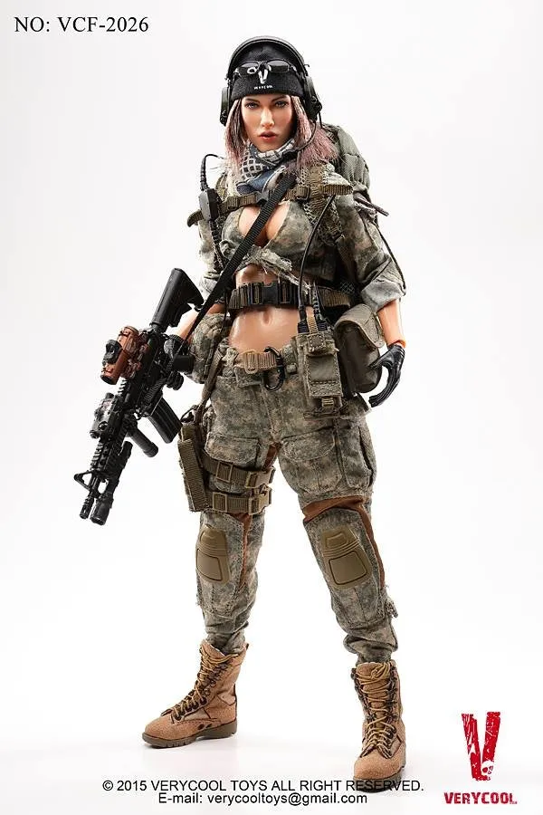 VERYCOOL - VCF-2026 - 1/6 ACU Camo Female Shooter
