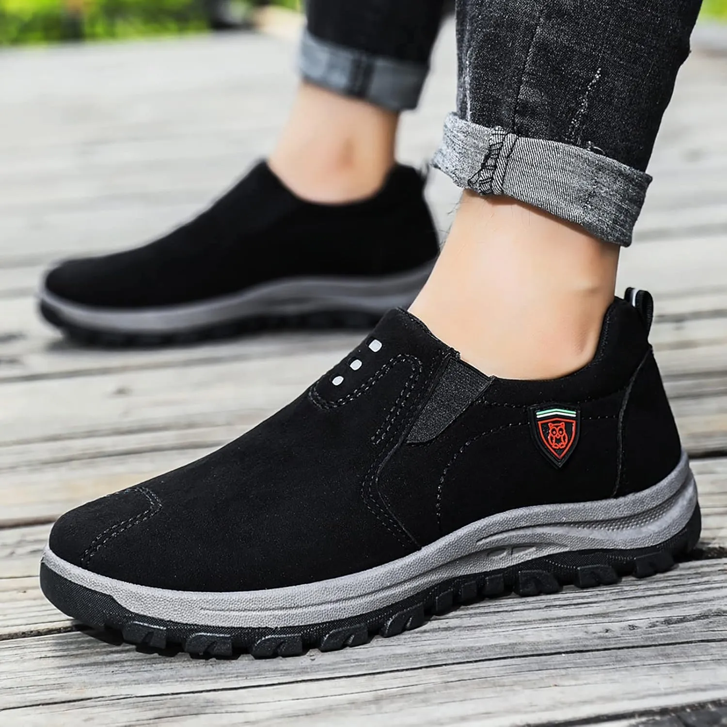 Walking Shoes Women Wide Toe Box Women's Athletic Shoes White Womens Walking Shoes Arch Support Non Slip Plantar Fasciitis Shoes Women Women's Slip On Shoes Size 7