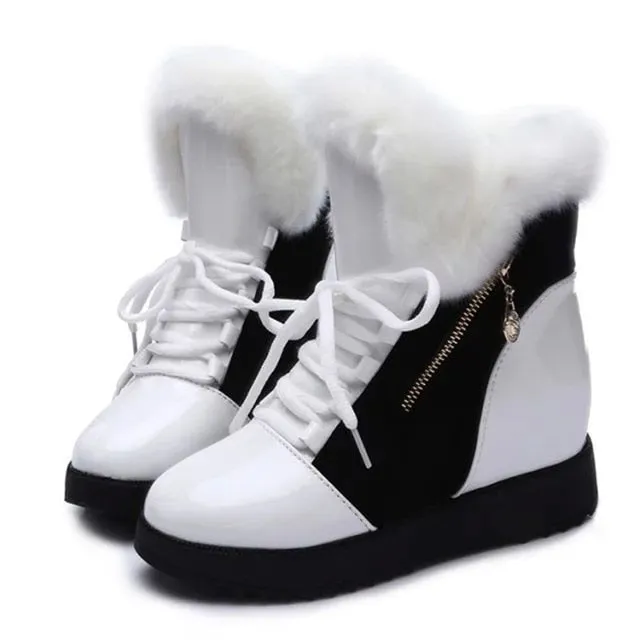 Women Boots platform Winter Shoes Women Snow Boots