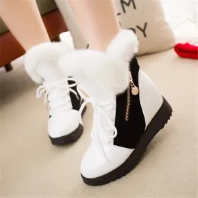 Women Boots platform Winter Shoes Women Snow Boots