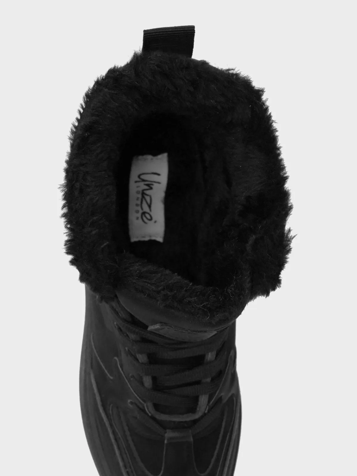 Womens "EIMEAR" Casual FauxFur  Trainers