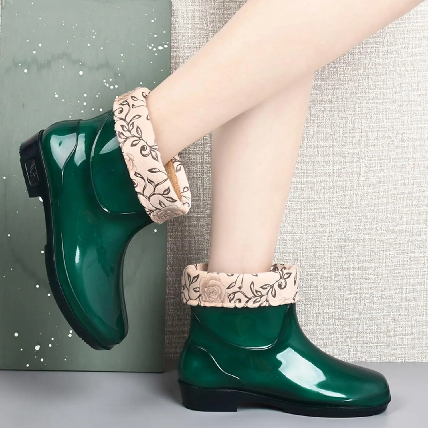 Women's Spring Summer Autumn And Winter Short Sleeved Cotton Removable And Washable Outdoor Boots for Cold Weather