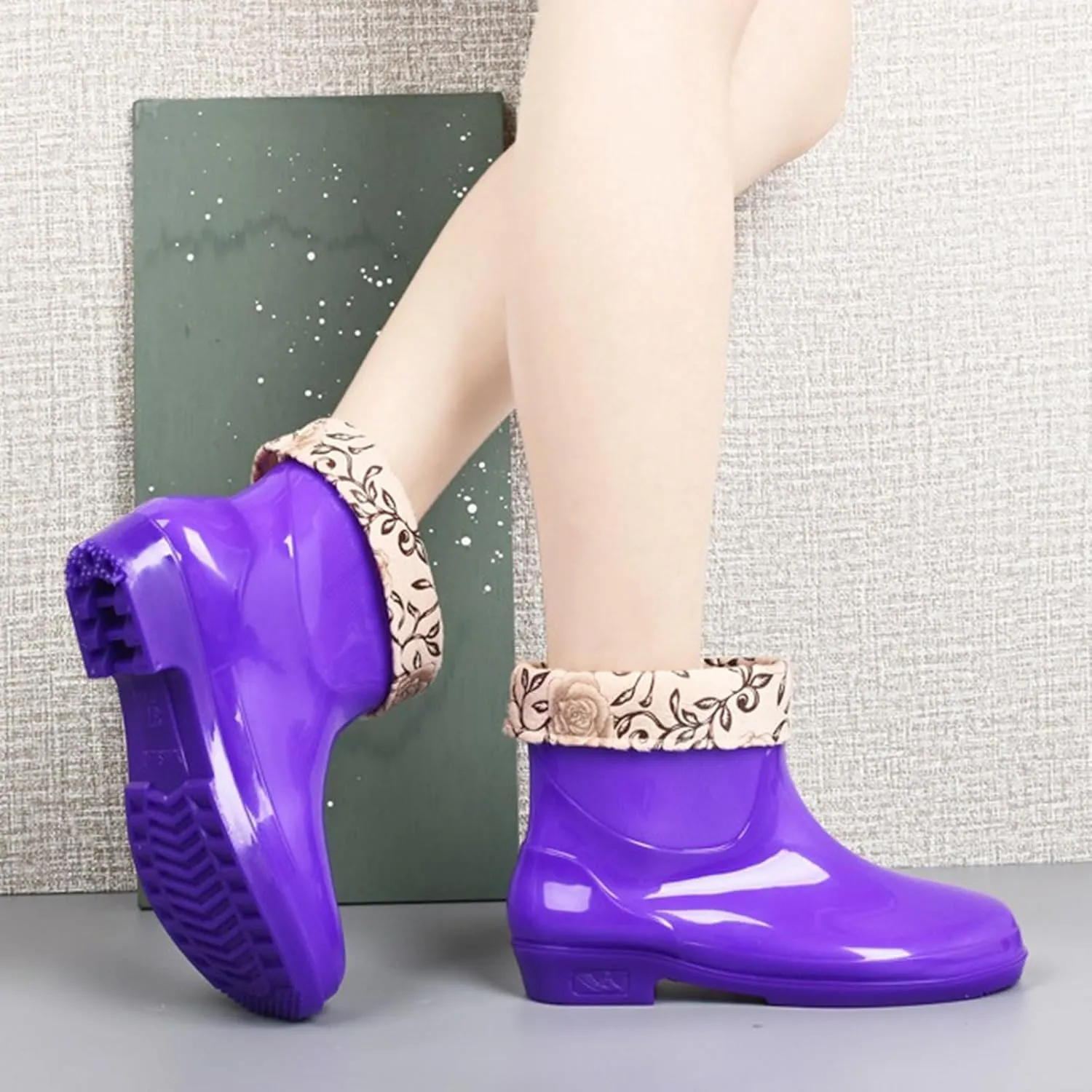 Women's Spring Summer Autumn And Winter Short Sleeved Cotton Removable And Washable Outdoor Boots for Cold Weather