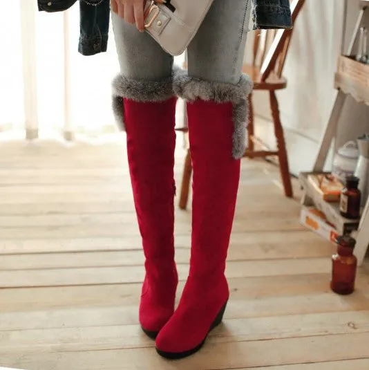 Women's Winter Warm High Snow Boots