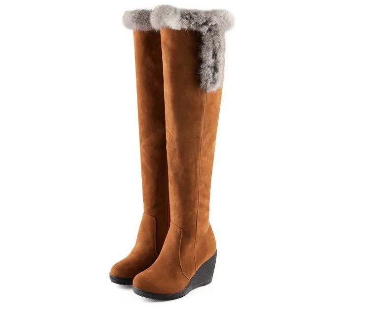 Women's Winter Warm High Snow Boots