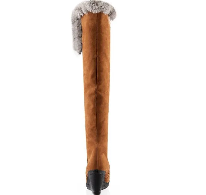 Women's Winter Warm High Snow Boots